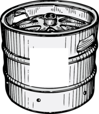Beer Keg Clipart