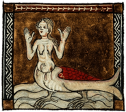Ancient Image Of Greek Siren