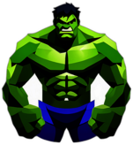 Hulk Character - App Icon  - Fan Art