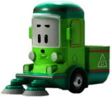 Robocar Poli Character Cleany the Street Sweeper