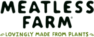 Meatless Farm logo and slogan