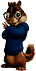 Alvin and the Chipmunks Simon Making Peace Sign