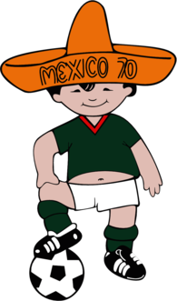 Mundial Futbol Mexico 1970 (Juanito Mascot Soccer)
