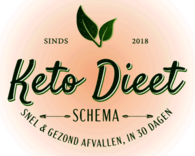 Keto dieet schema