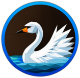 Wild Swan Prince, Fairytale Character - Circle App Icon | Fan Art