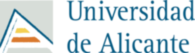 Universidad de Alicante