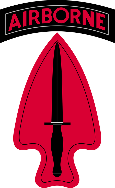 U S  Army Special Operations Command Ssi (1989 2015)