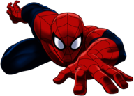 Spiderman Lying Down