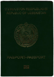 Passport of the Republic of Uzbekistan