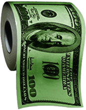 Toilet Paper US Dollar