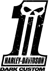 dark custom - harley-davidson