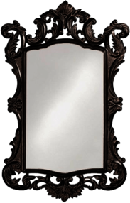 Vintage Bronze Mirror