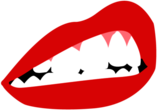 Cartoon Lips Teeth
