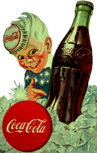Coca Cola Vintage Boy Advertising