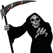 Creepy Death Blood Halloween