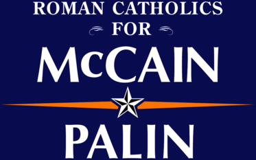 Roman Catholics  for McCain - Palin