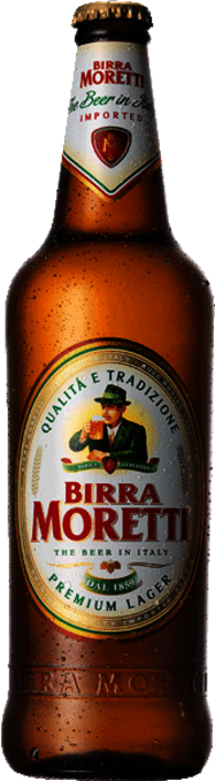 Birra Moretti Bottle