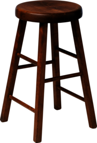 Wooden Stool Chair