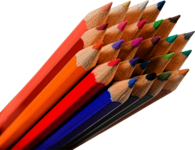 Bunch Of Color Pencils