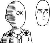 One Punch Man - Saitama Ok Face