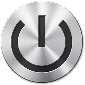 Metallic Power Button