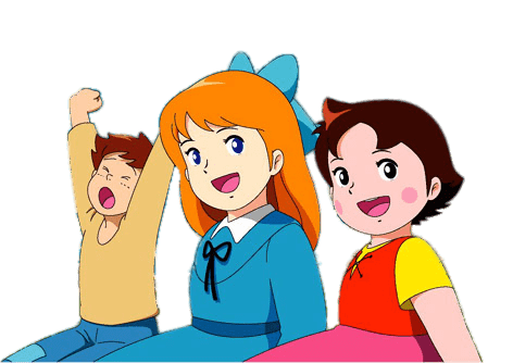 Heidi, Clara and Peter