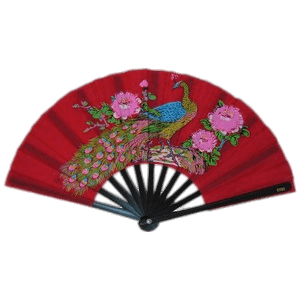 Peacock Chinese Fan