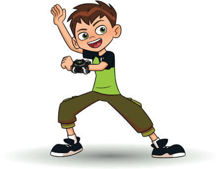 Ben 10 Fighting Pose