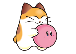Nago Playing With Kirby
