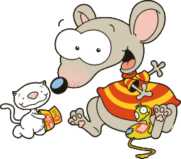 Binoo Showing Drawings To Toopy