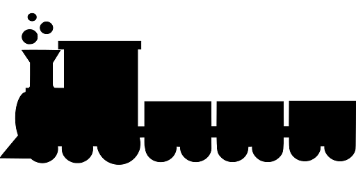 Little Toy Train with Three Carriages