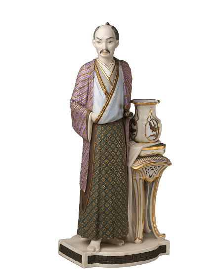 Figurine of Japanese man