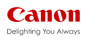 Canon logo and slogan