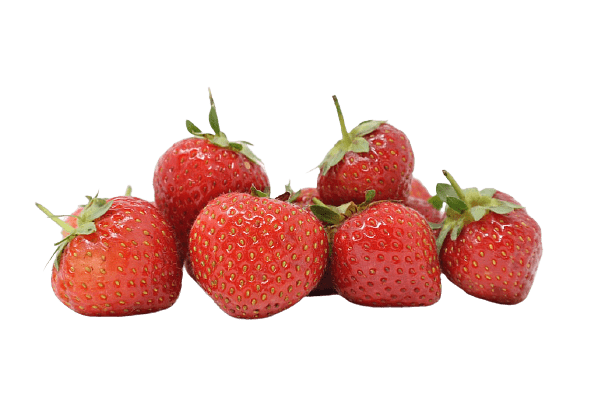 A Small Group Of Strawberries