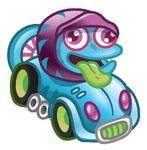 Slurpy the Lickity Lizard In Kart