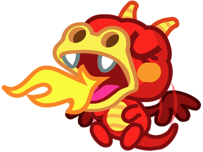 Burnie the Fiery Frazzledragon Shooting Fire