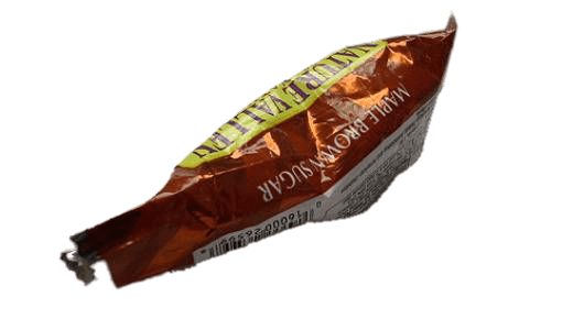 Empty Nature Valley Granola Bar Wrapper