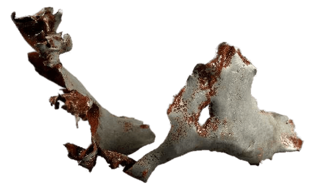 Rusted Metal Shrapnel