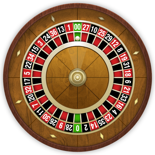 Brown Roulette Wheel