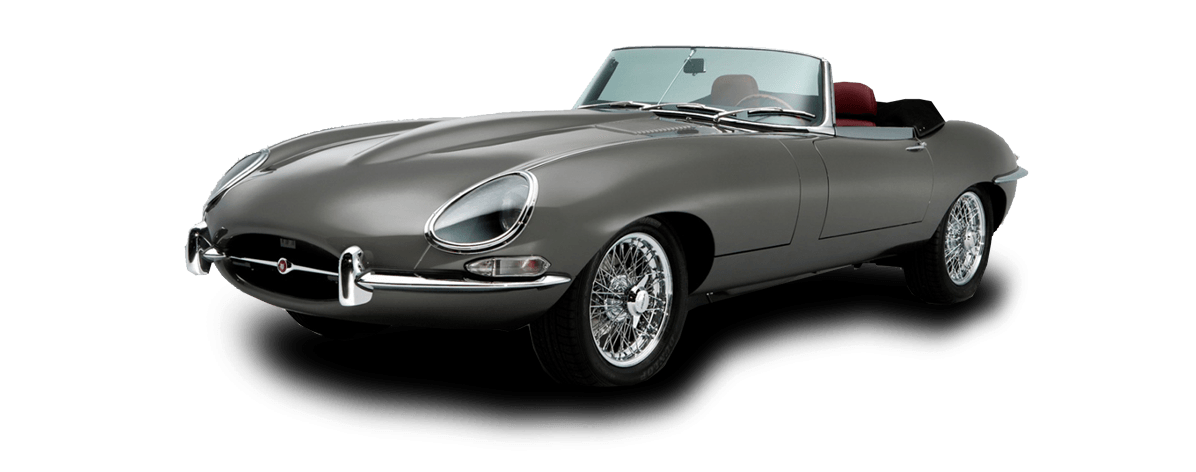 Grey E Type Jaguar