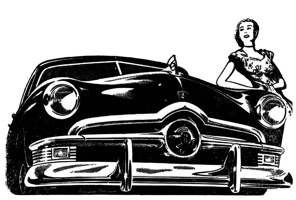 Vintage Ford Illustration