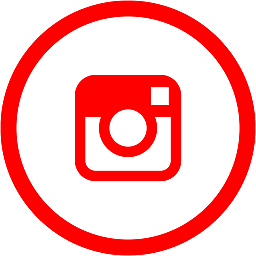 Instagram logo red circle