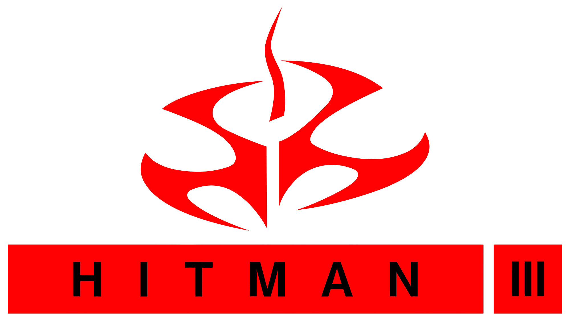 Hitman III logo red