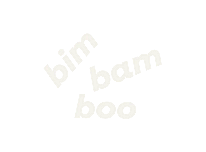 Bim Bam Boo logo white