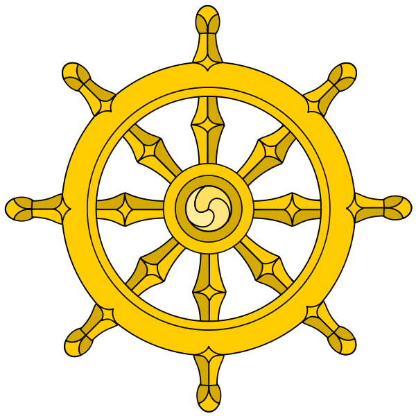 Wheel Of Dharma Yellow