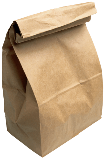 Brown Paper Shopping Bag