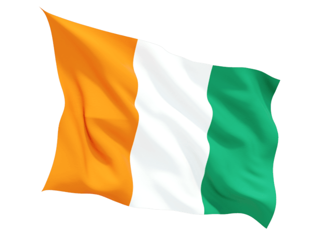 Ivory Coast Flag Wave