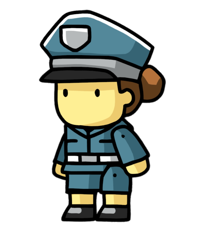 Scribblenauts Female Police Officer