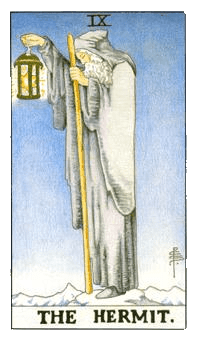 Tarot Card the Hermit
