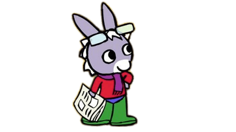 Trotro Reading the Paper